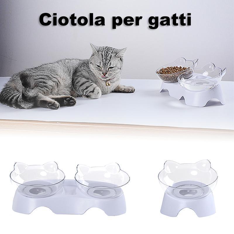 Ciotola per gatti (singola / doppia)