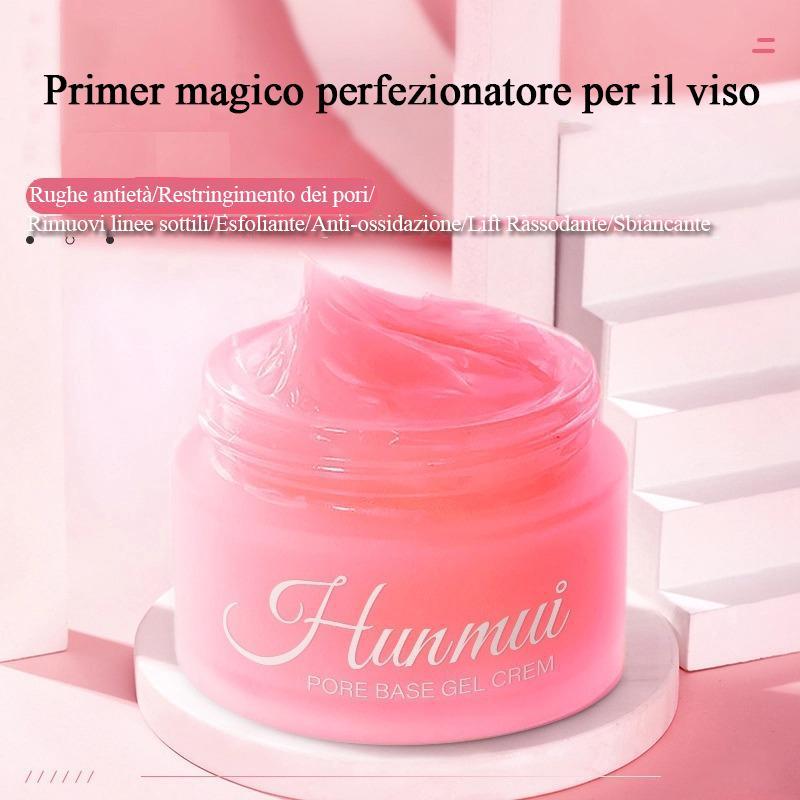 Crema magica applicata prima del trucco