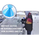 Magischer Auto-Eiskratzer
