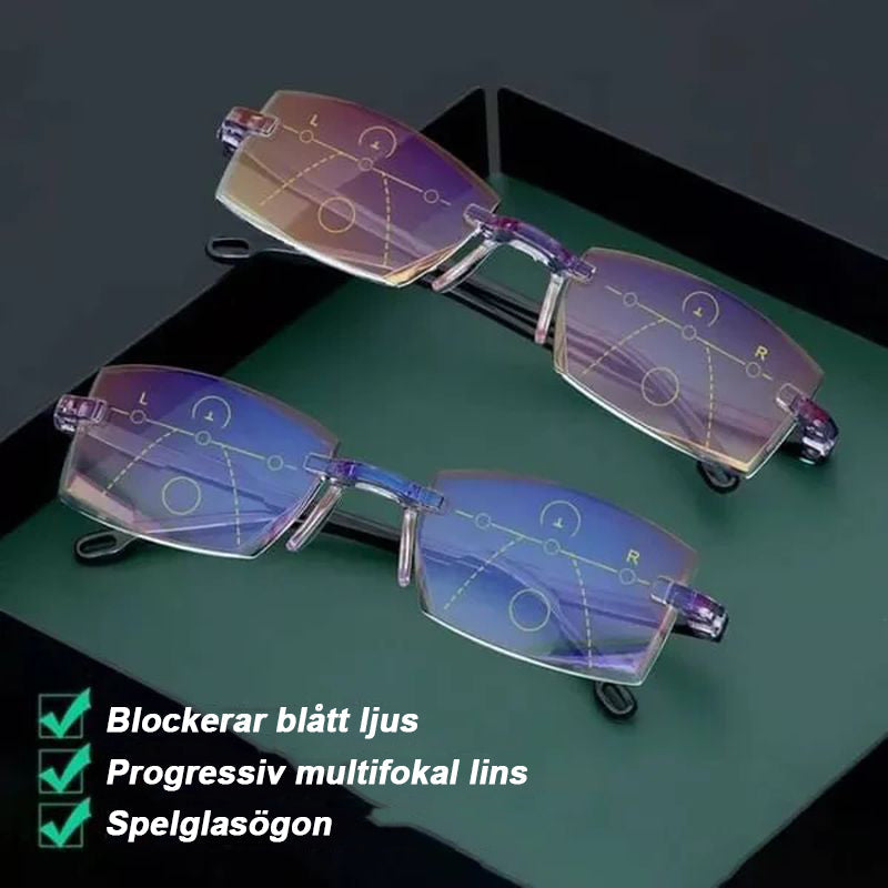 Anti-blå läsglasögon