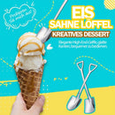 Kreativer Dessert-Eislöffel