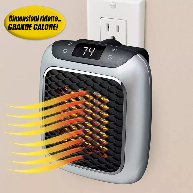 Riscaldatore Handy Turbo 800 Watt con uscita a muro