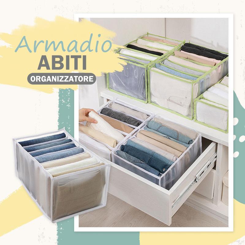 ORGANIZZATORE DI ABBIGLIAMENTO PER ARMADIO (2PZ)