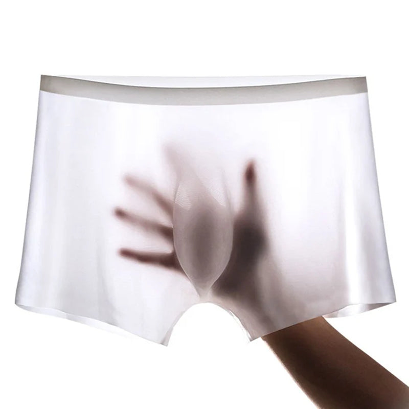 Underkläder i issilke med andningsförmåga för män