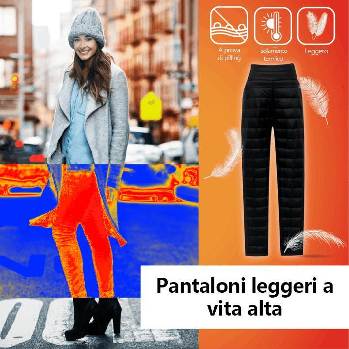 Pantaloni leggeri a vita alta