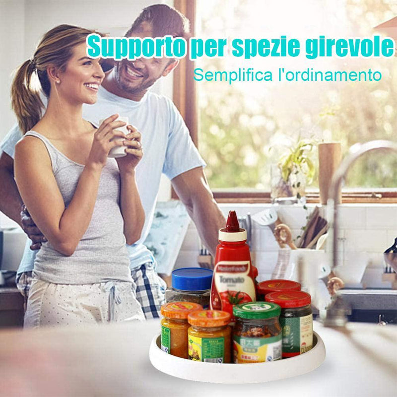 Supporto per spezie girevole