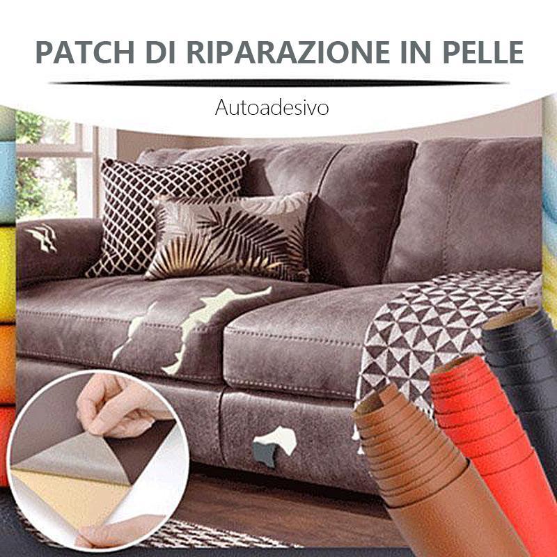 Patch autoadesiva per riparazioni in pelle