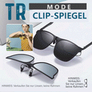 Polarisierte Clip-On-Clip-Top-Sonnenbrille aus Metall für Korrektionsbrillen