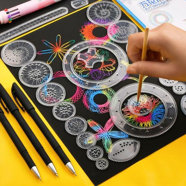 Regelsatz für das Zeichnen von Spirographen
