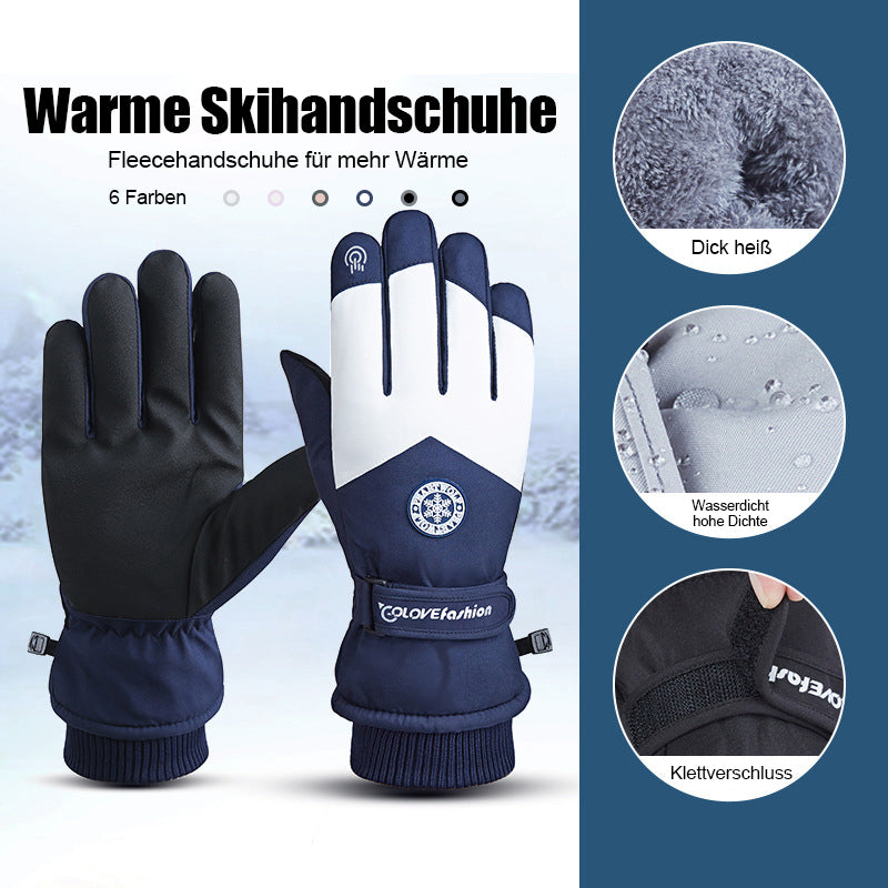 Winter-Kaschmir-Skihandschuhe