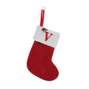Strickstrumpf mit Weihnachtsbrief
