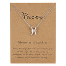 12 Sternzeichen-Halsketten