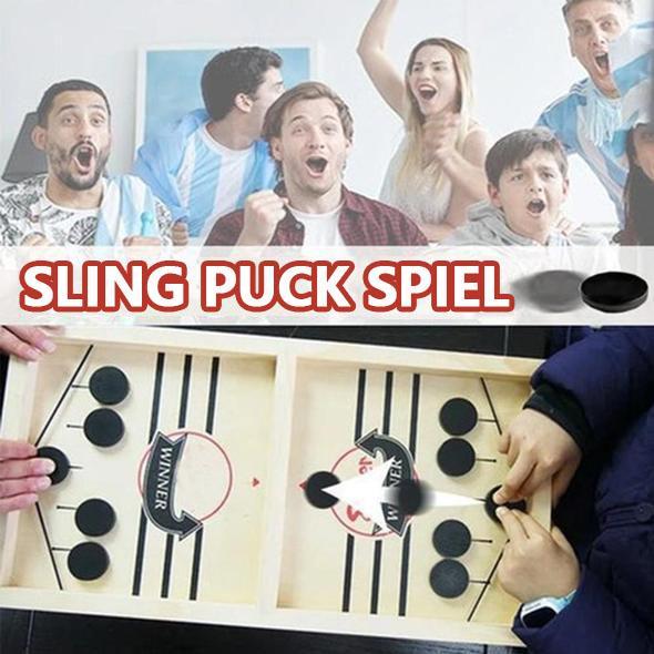 Familien-Hockeyspiel aus Holz