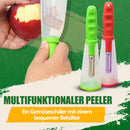 Multifunktionaler Aufbewahrungsschäler mit Behälter