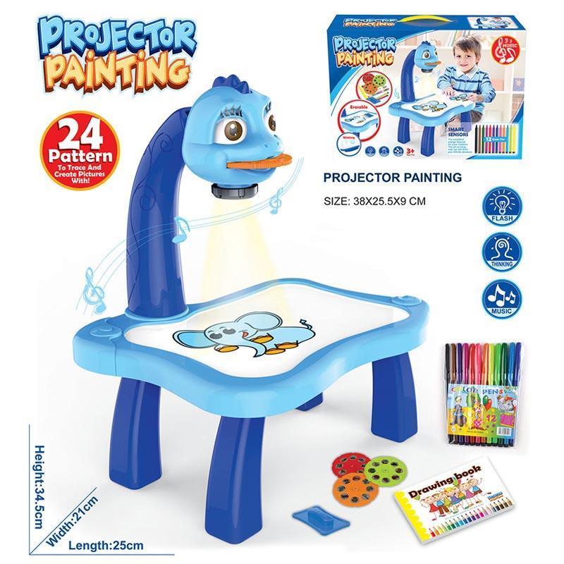 Kinder Zeichenbrett Projektor Malerei Set