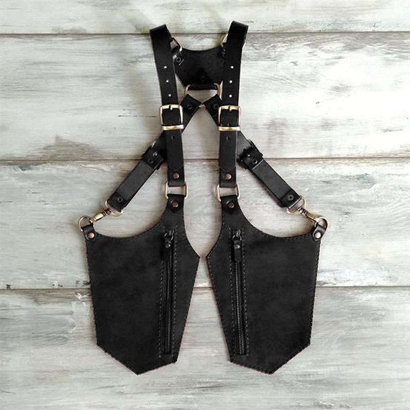 Achseltasche mit doppelter Schulter