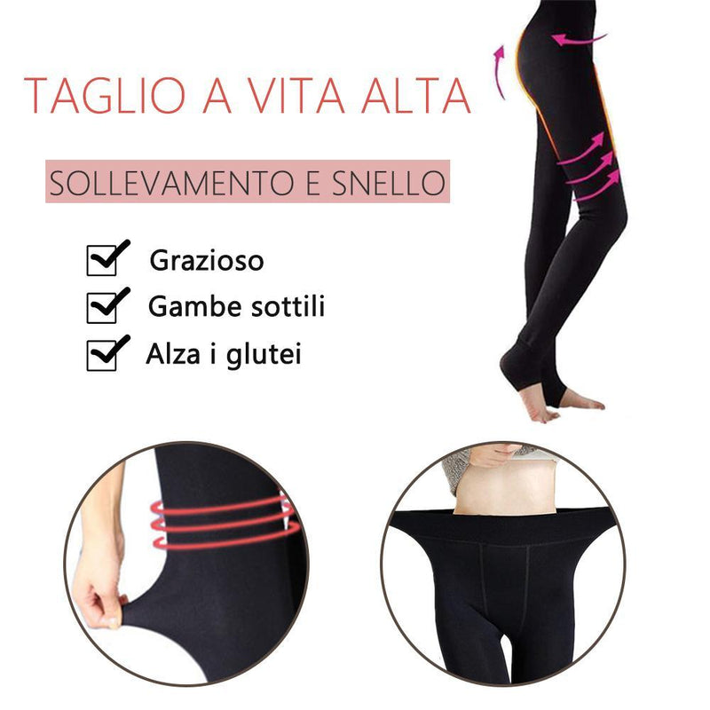 CALDI PANTALONI ATTILLATI INVERNALI DA DONNA