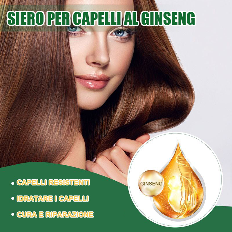 Spray per la crescita dei capelli al ginseng rosso