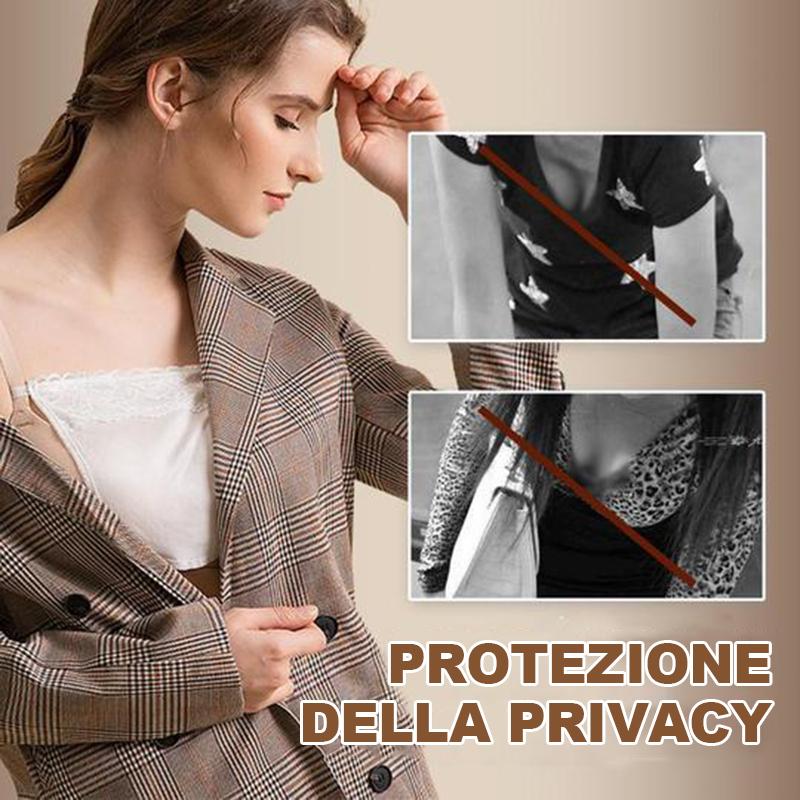 Reggiseno di pizzo invisibile con privacy