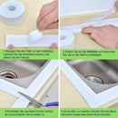 Dichtungsstreifen Küchenecke Linie Sink Staubdicht Waterproof Badezimmer-Wand Klebeband