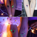 Halloween leuchtende Tattoopaste(10 Stück)