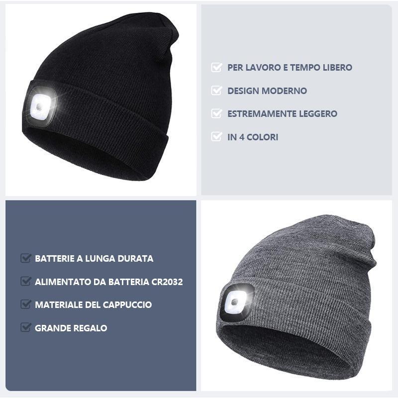 Unisex con cappello in velluto leggero