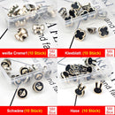 Abnehmbare Hemdknöpfe 10 Stück