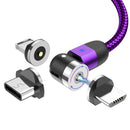 540° drehbares - Datenkabel + 3A Fast Charging