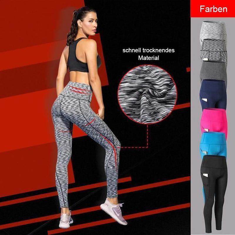 Perfect Body Leggings Anti-Cellulite Push Mit Handytasche