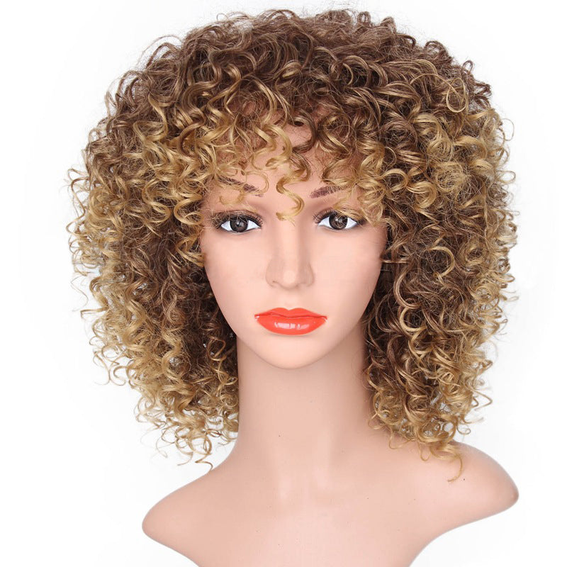 Mixd Blonde Afro-Perücken für Frauen