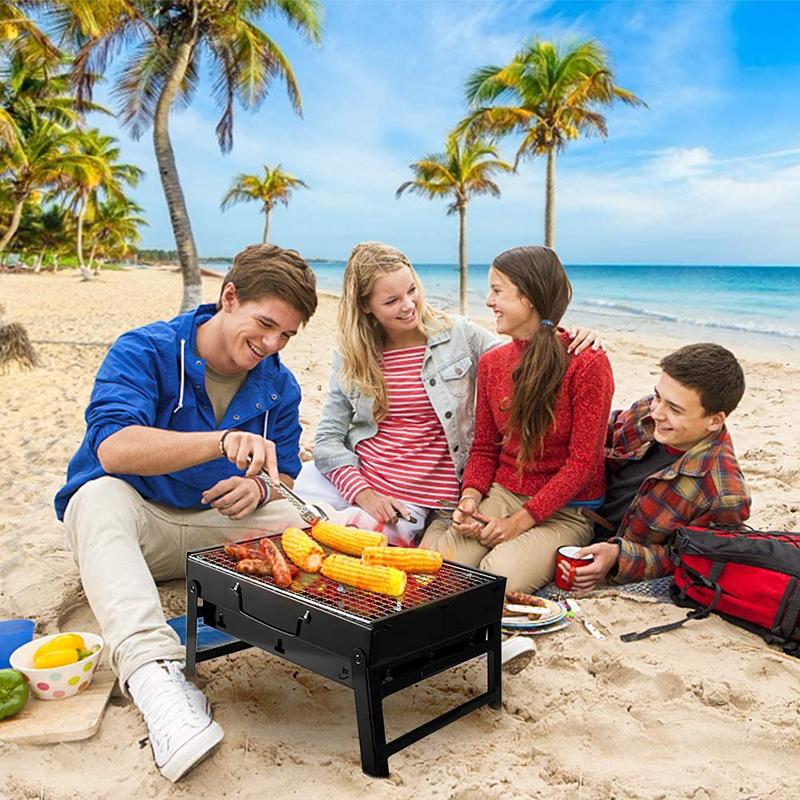 Tragbarer klappbarer Grill
