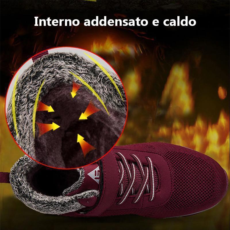 Scarpe invernali resistenti alla neve