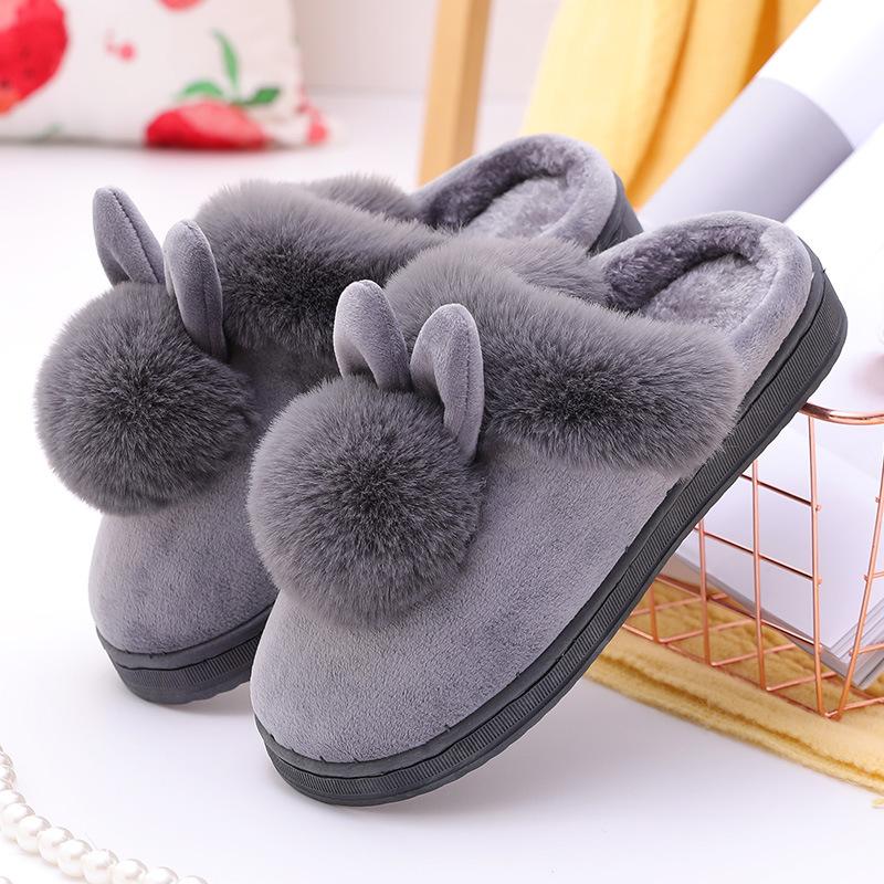 PANTOFOLE DA CASA IN PELUCHE DONNA