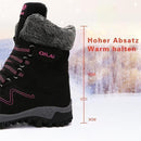 Warme High-Top-Schneeschuhe