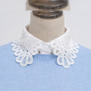 Damen Shirt Falscher Spitzenkragen