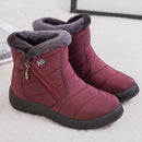 HALTEN SIE WARM UND WASSERDICHTE SCHUHE
