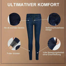 Faux-Denim-Hose für Frauen
