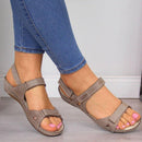 Sandalen mit Klettverschluss für damen