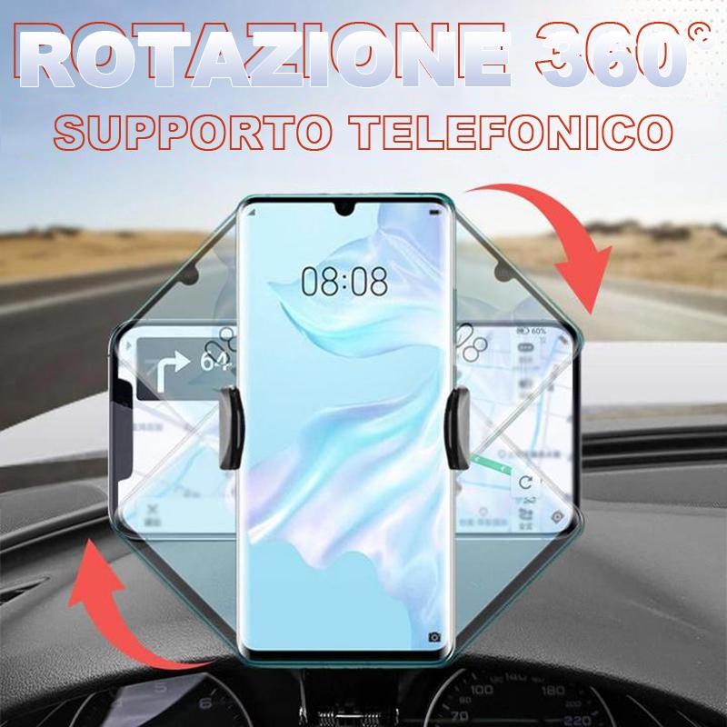 Supporto multifunzionale per telefono da auto