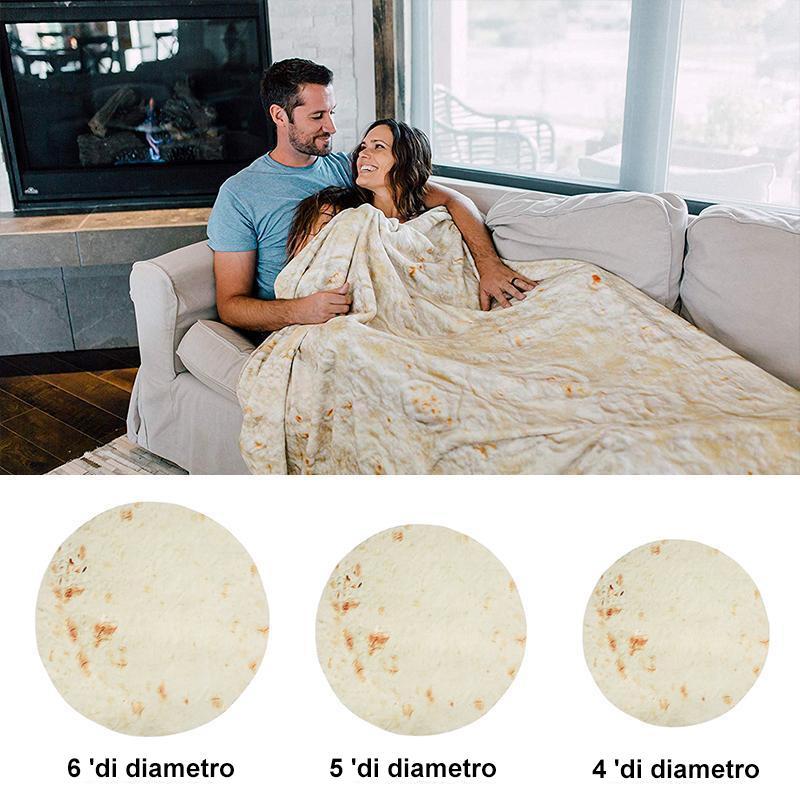 Coperta Burrito - Lancio Tortilla Perfettamente Rotondo