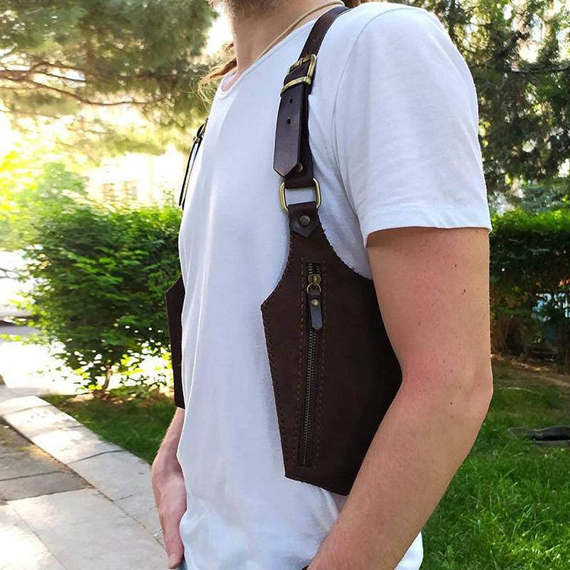 Achseltasche mit doppelter Schulter