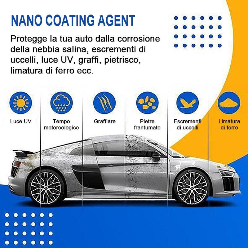 Nano-rivestimento lucidante idrofobo contro i graffi