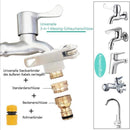 Universelles 3-in-1-Messing-Schlauchanschluss-Set