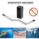 Faltbarer Trinkhalm