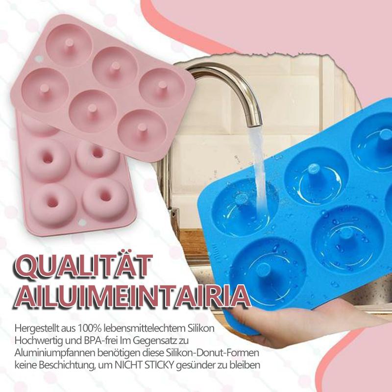 Silikonform für Donuts