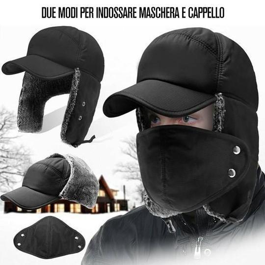 Cappello unisex antivento e caldo