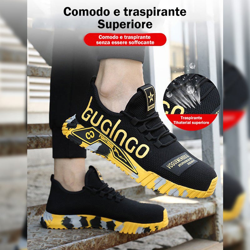 Scarpe sportive leggere e traspiranti