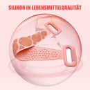 Körper waschen Silikon Scrubber Gürtel