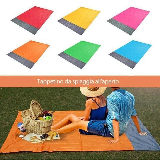 Coperta da spiaggia portatile antisabbia