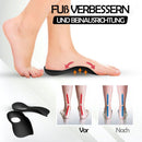 Orthopädische Einlegesohlen für Plattfuß